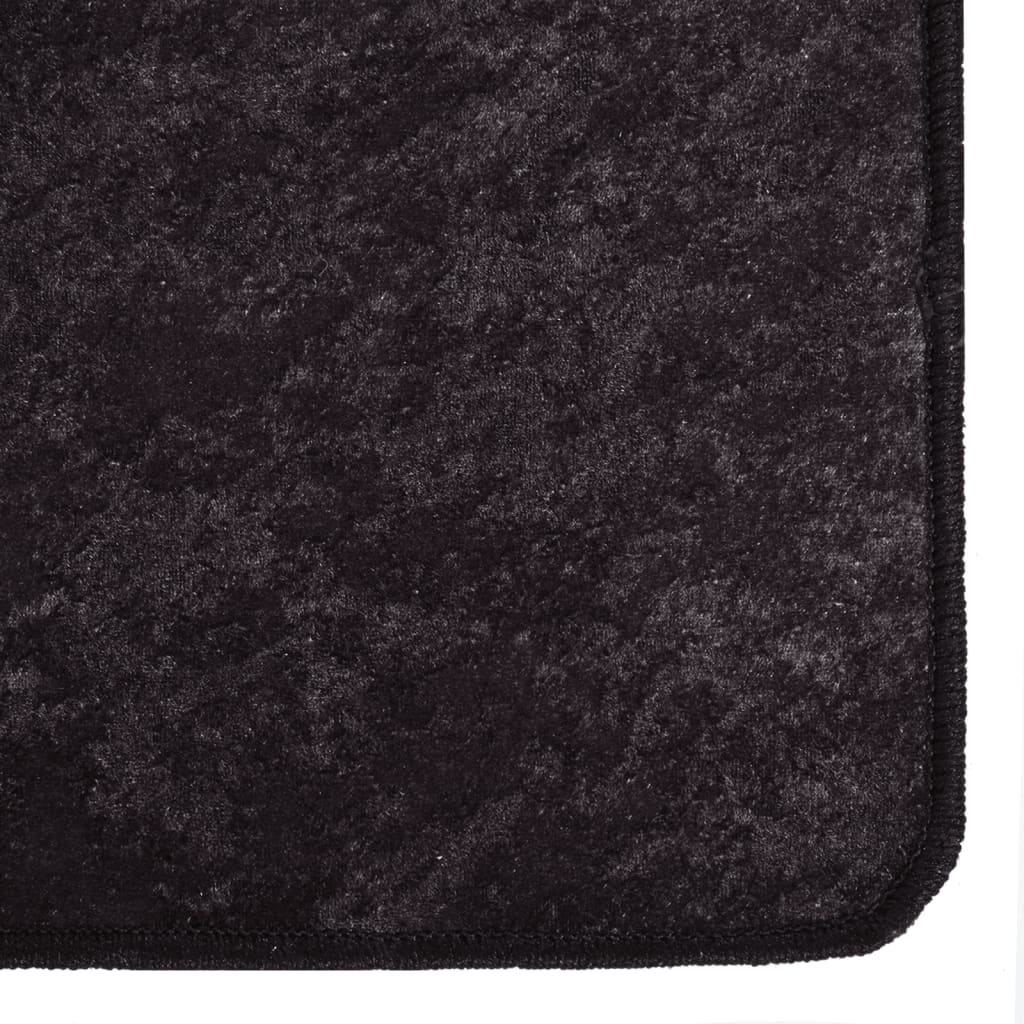 vidaXL Rug Washable Anthracite 400x300 cm Anti Slip - Soft, Durable, and Stylish - Sudd