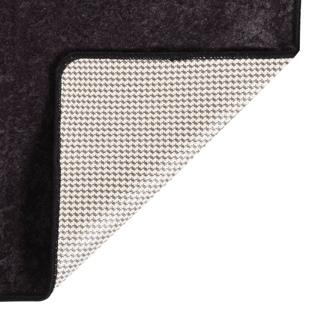 vidaXL Rug Washable Anthracite 400x300 cm Anti Slip - Soft, Durable, and Stylish - Sudd