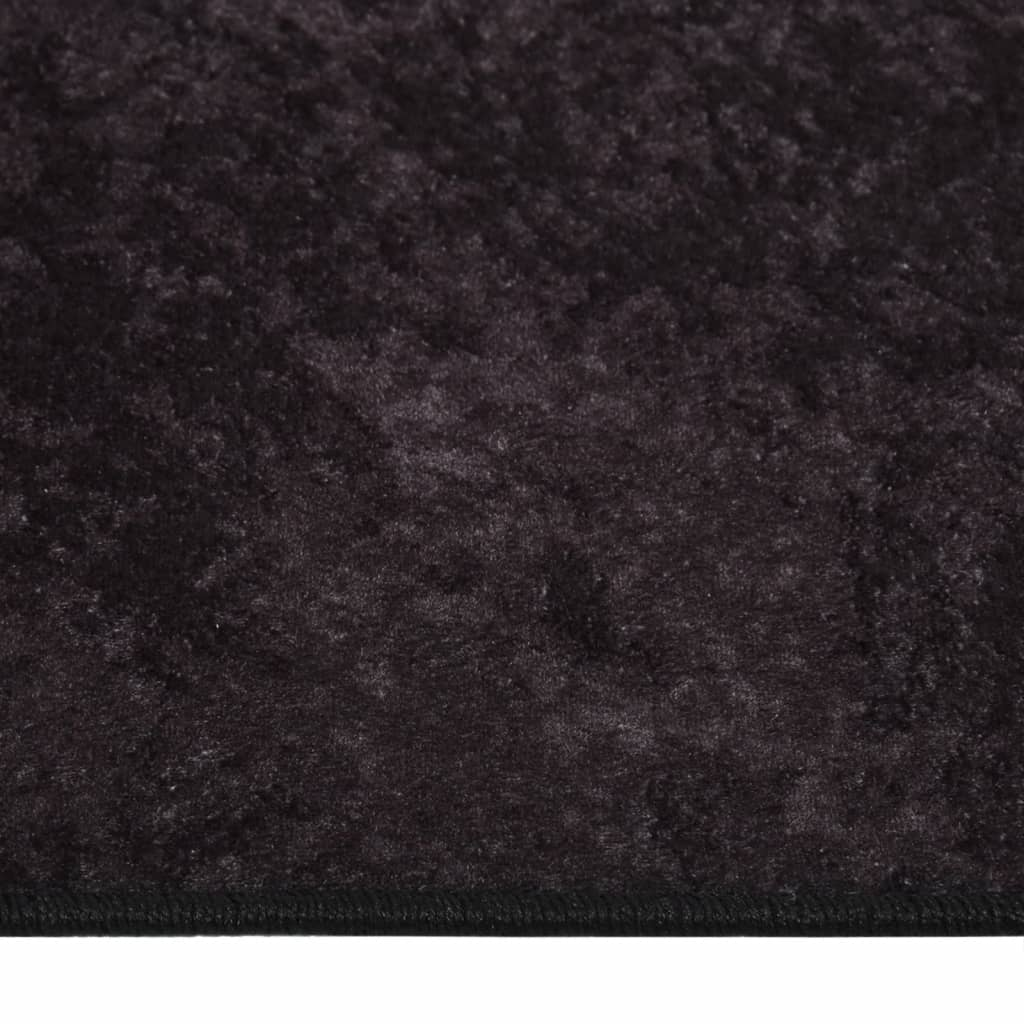 vidaXL Rug Washable Anthracite 400x300 cm Anti Slip - Soft, Durable, and Stylish - Sudd