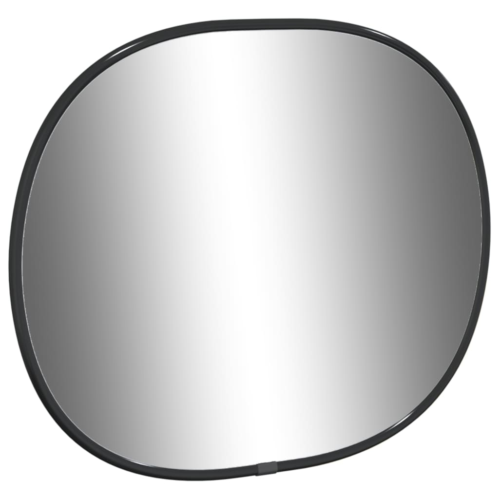 Black Wall Mirror 30x25 cm - Sudd