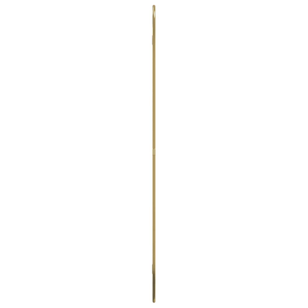 vidaXL Wall Mirror Gold 80x50 cm - Add a Touch of Elegance to Your Home Decor - Sudd