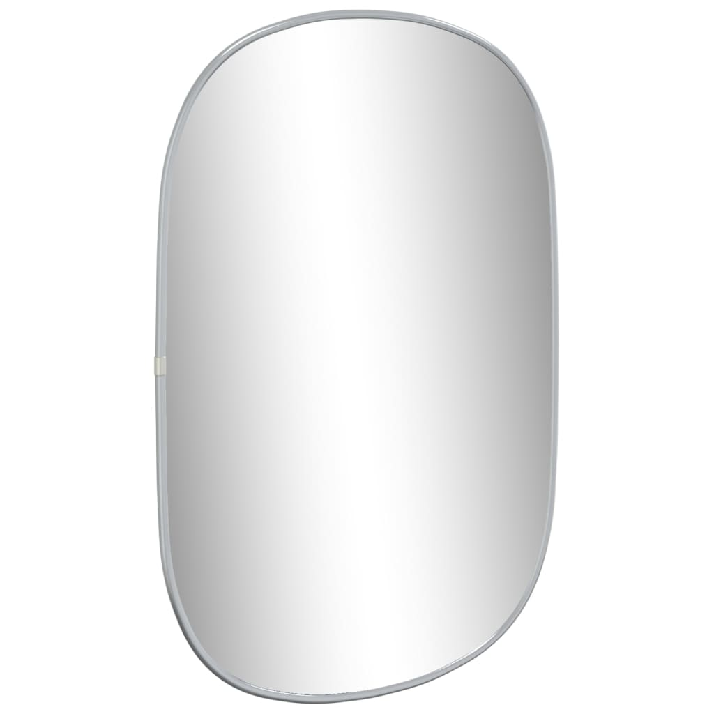 vidaXL Wall Mirror Silver 60x40 cm - Sudd