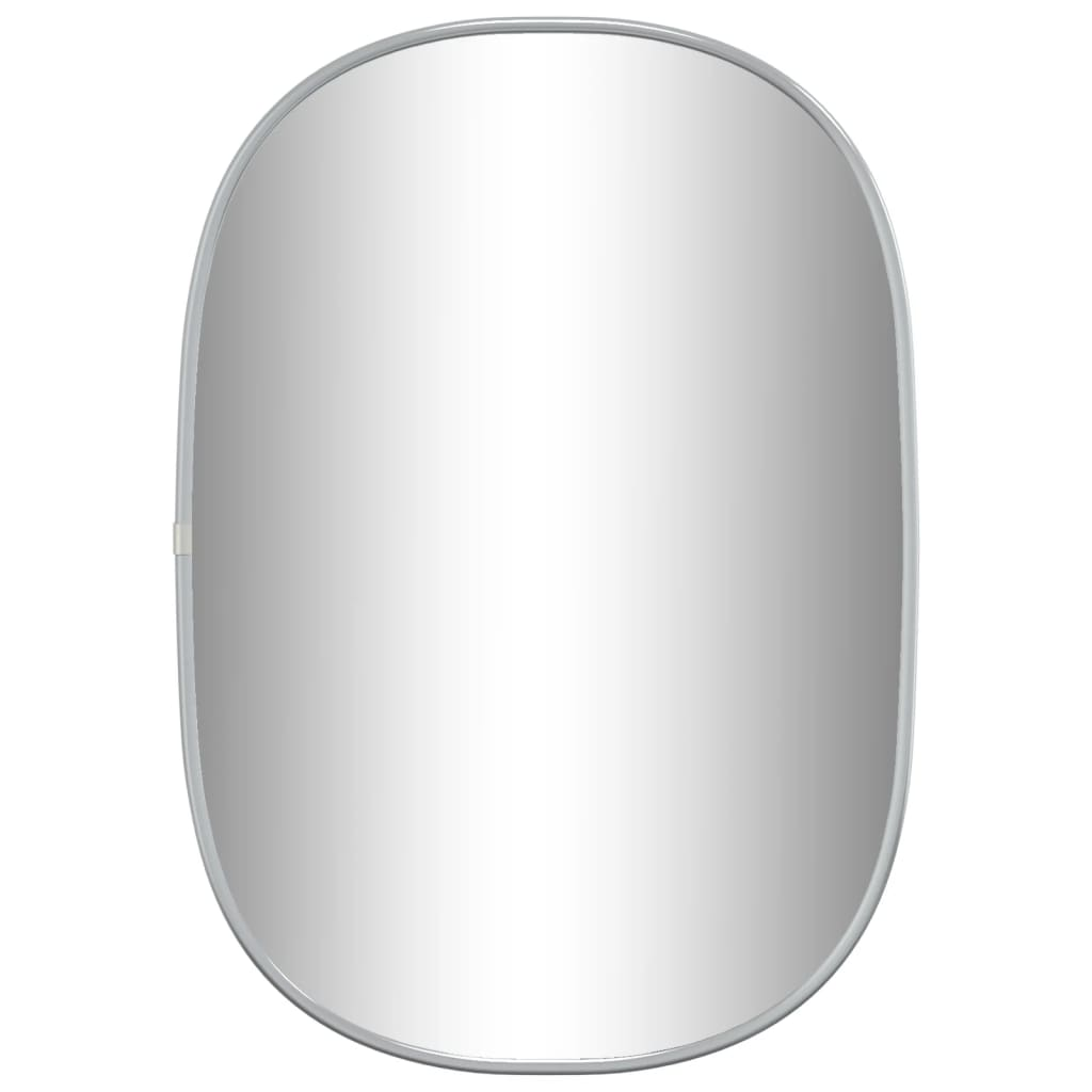 vidaXL Wall Mirror Silver 50x35 cm - Sudd