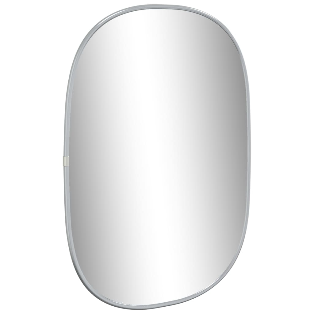 vidaXL Wall Mirror Silver 50x35 cm - Sudd