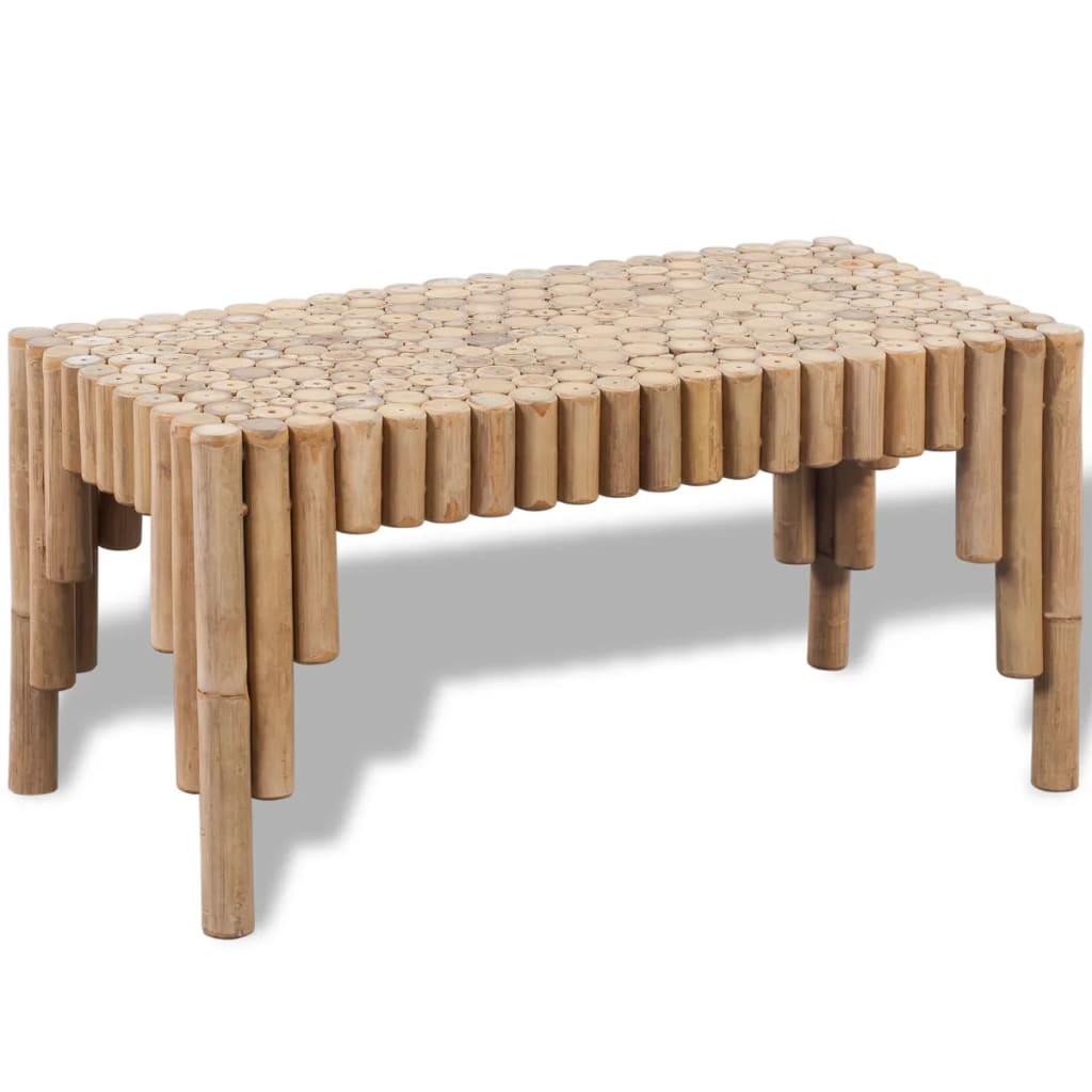 vidaXL Coffee Table Bamboo - Sudd