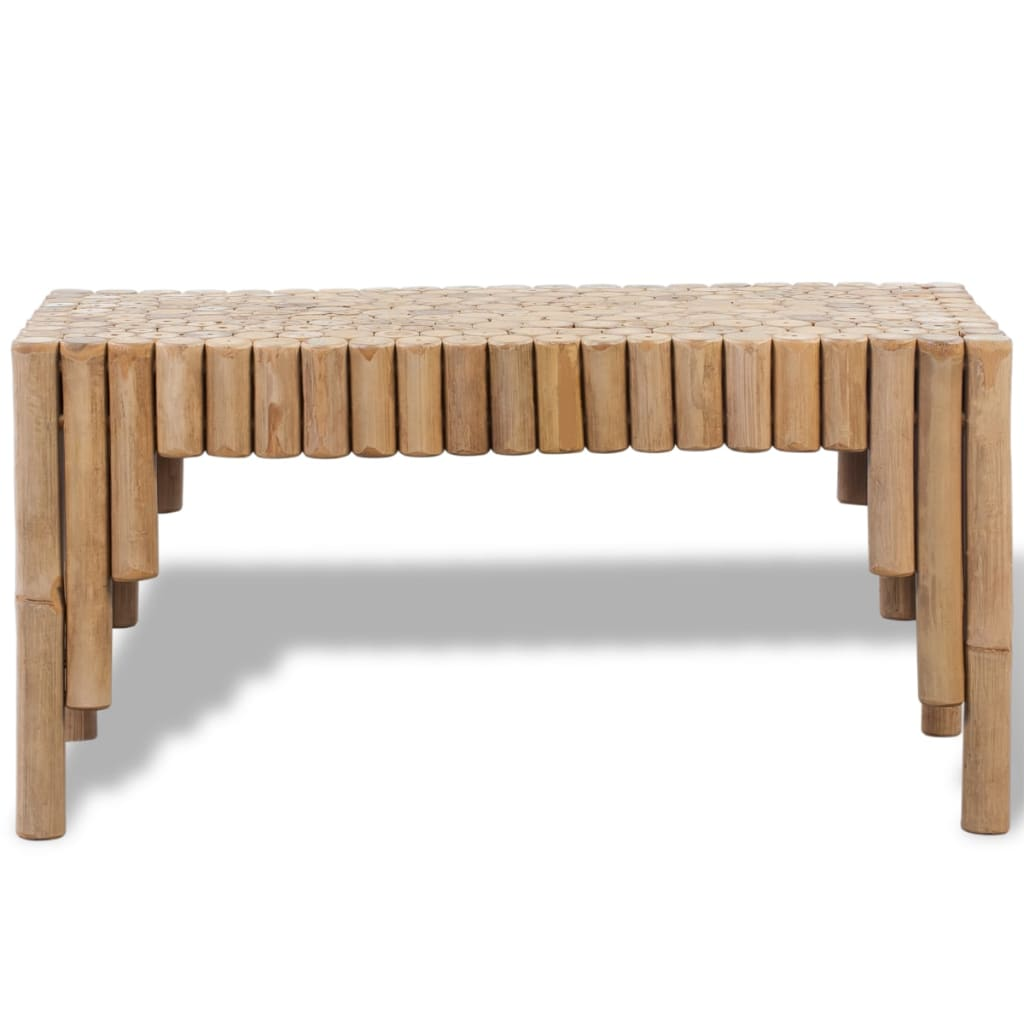 vidaXL Coffee Table Bamboo - Sudd