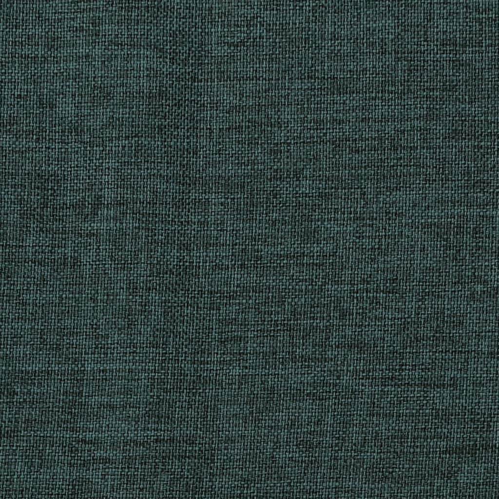 vidaXL Linen-Look Blackout Curtains with Grommets Green 290x245cm