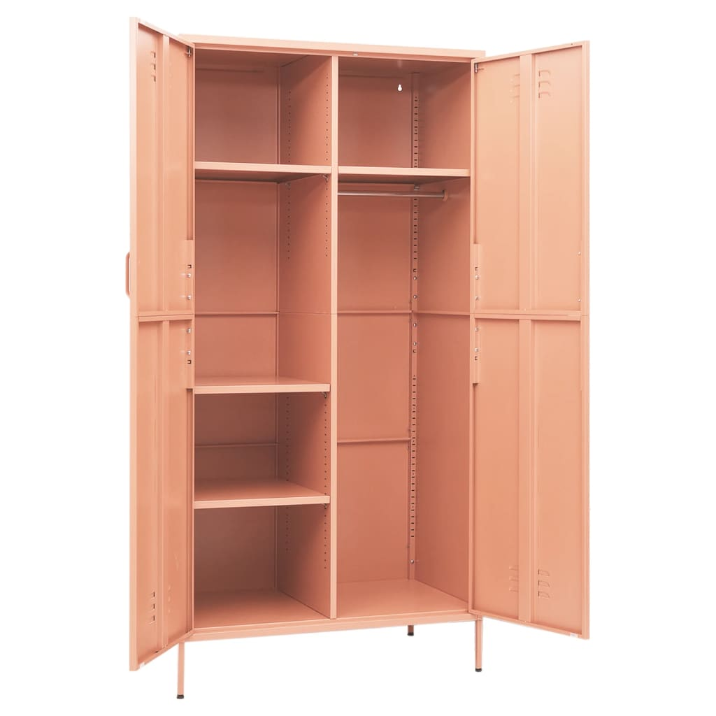 Pink Steel Wardrobe - Sudd