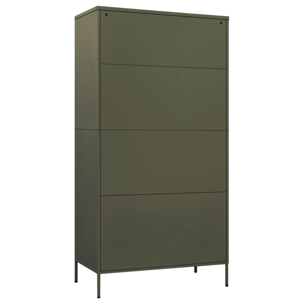 Green Steel Wardrobe - Sudd