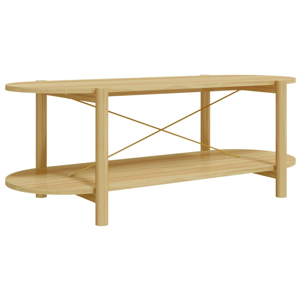 vidaXL Coffee Table 110x48x40 cm Engineered Wood - Sudd