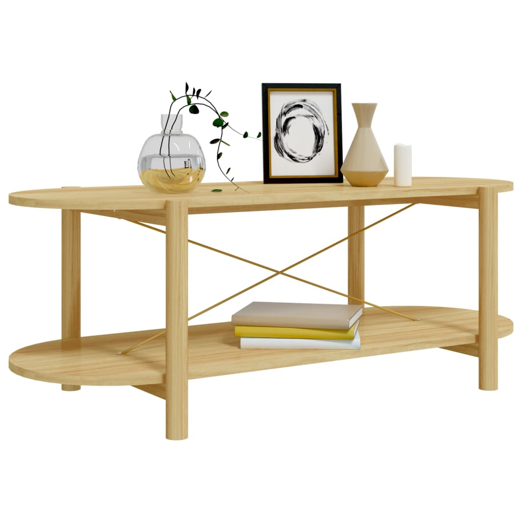 vidaXL Coffee Table 110x48x40 cm Engineered Wood - Sudd