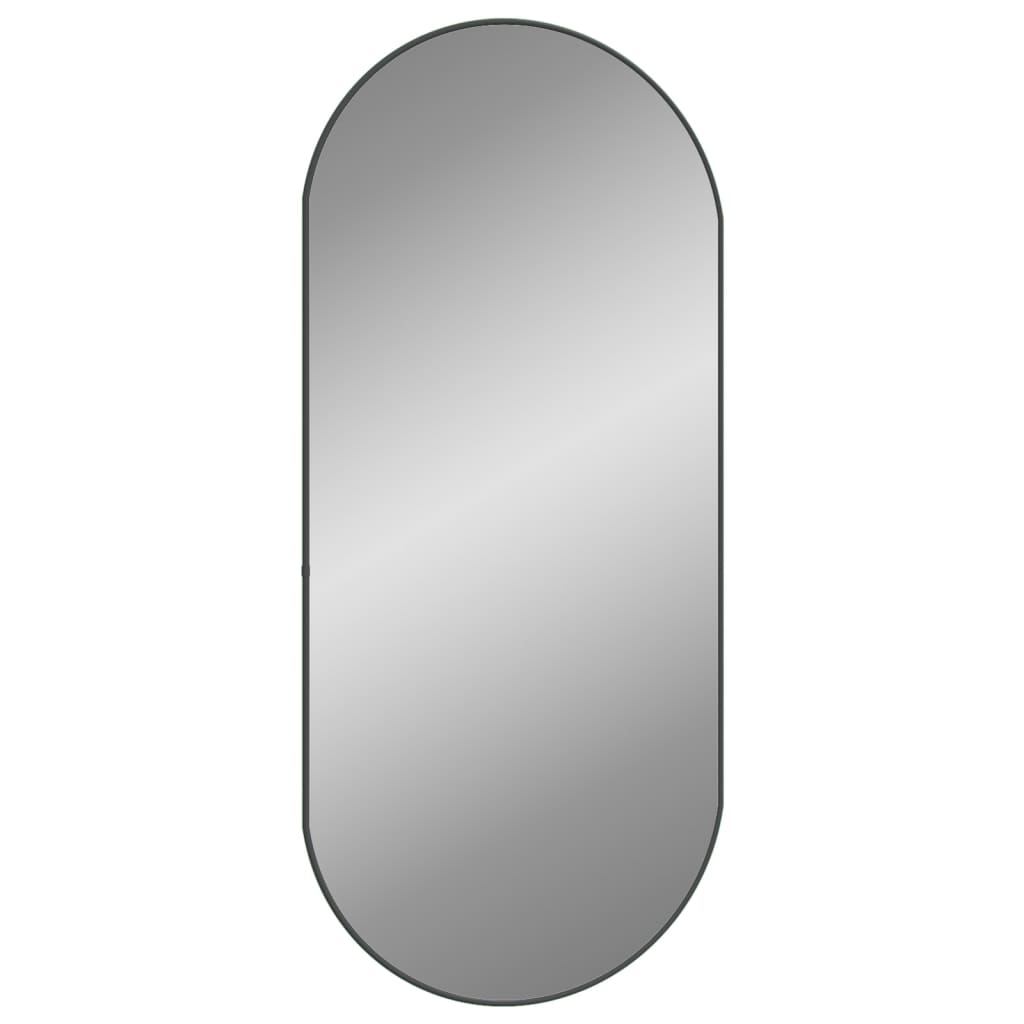 Black Oblong Wall Mirror 100x45cm - Sudd