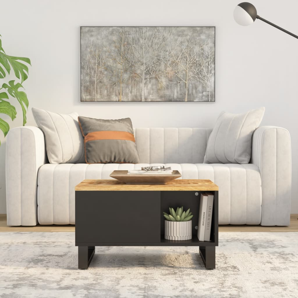 vidaXL Coffee Table 60x50x35 cm Solid Wood Mango - Sudd