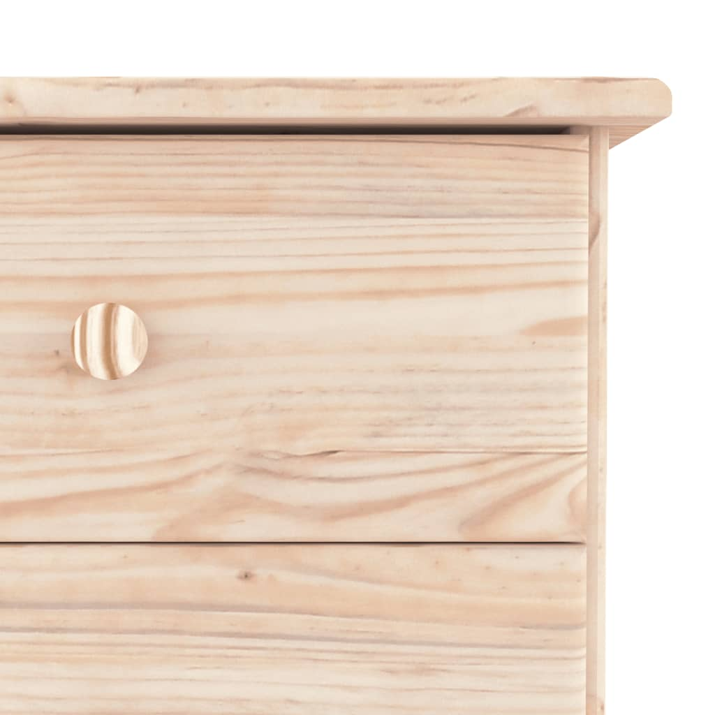 vidaXL Chest of Drawers ALTA 77x35x73 cm Solid Wood Pine - Sudd