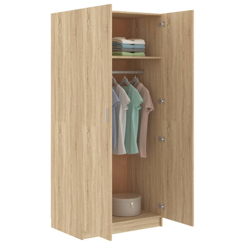 Sonoma Oak Wardrobe - Sudd