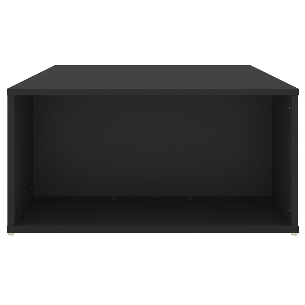 vidaXL Coffee Table Black 90x67x33 cm Engineered Wood - Sudd