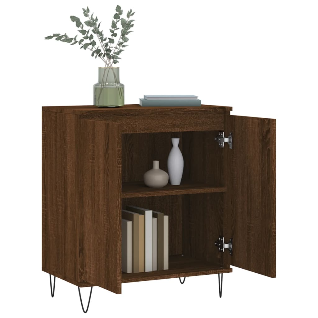 Brown Oak Sideboard - Sudd