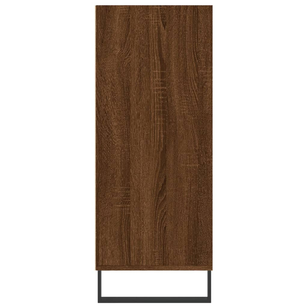 Brown Oak Highboard - Sudd