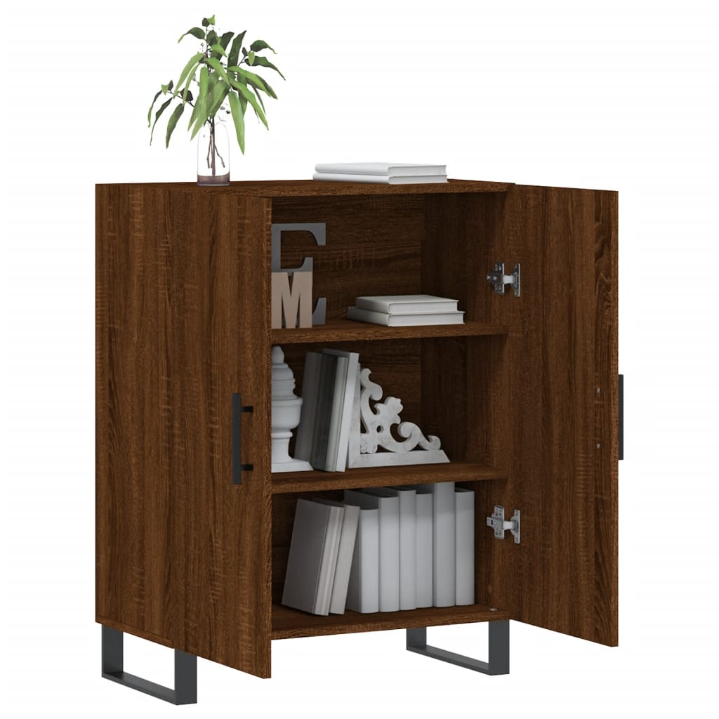 Brown Oak Sideboard - Sudd