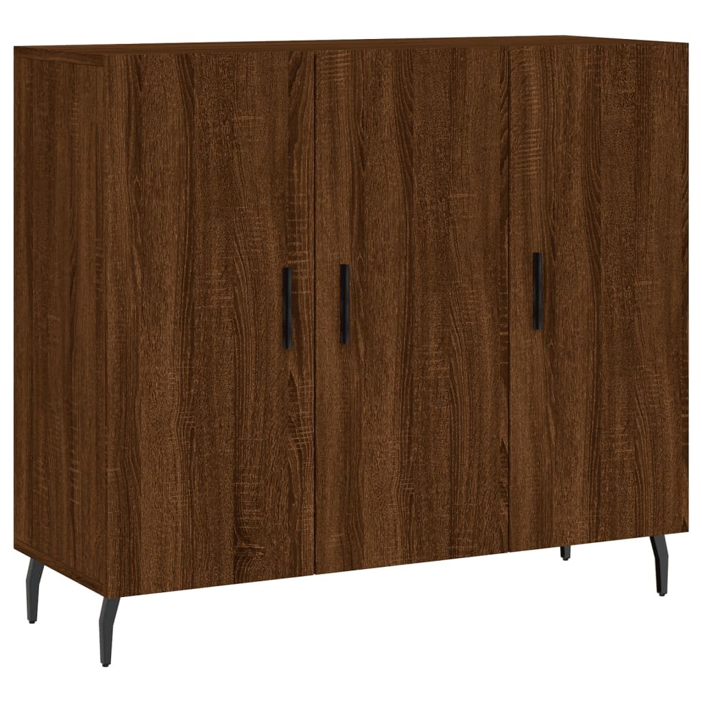 Brown Oak Sideboard - Sudd