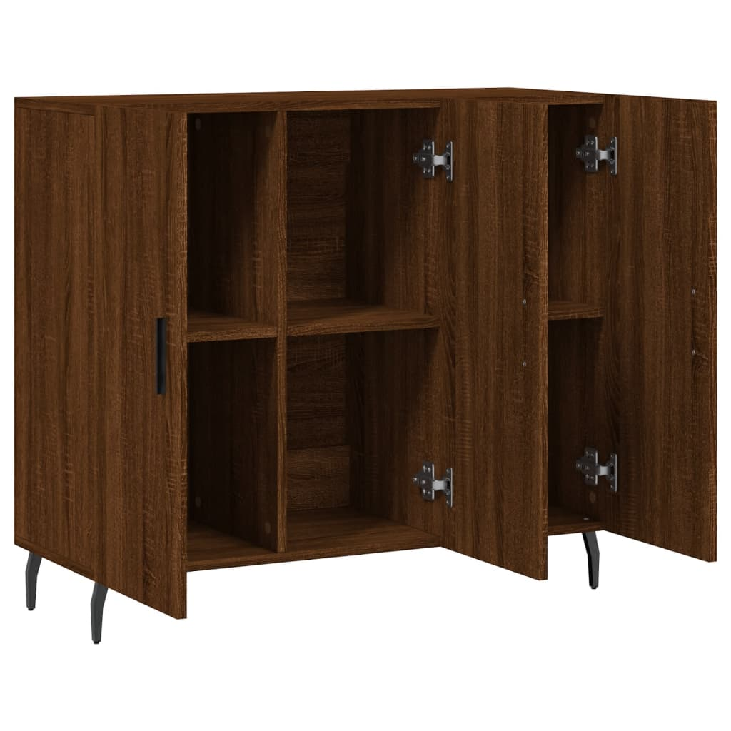 Brown Oak Sideboard - Sudd