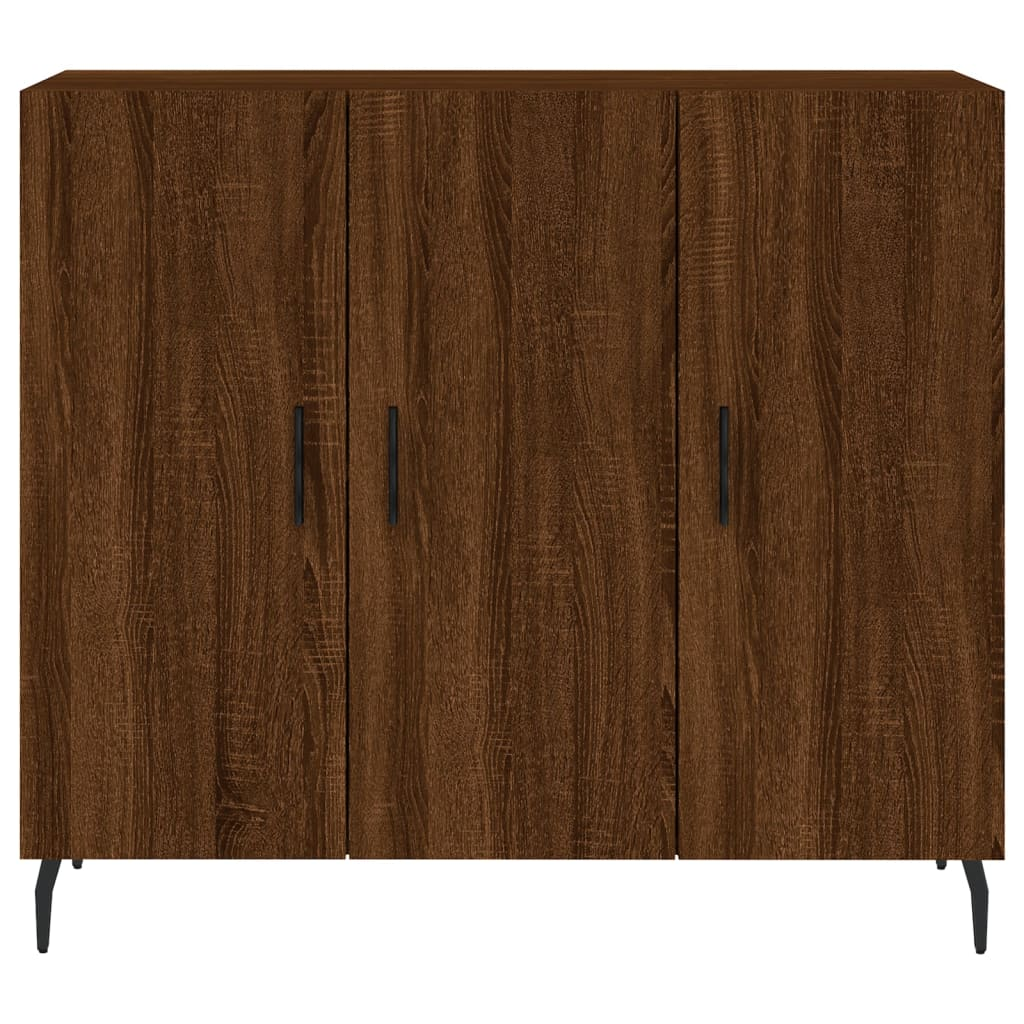 Brown Oak Sideboard - Sudd