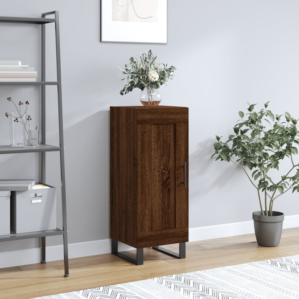 Brown Oak Sideboard Small - Sudd