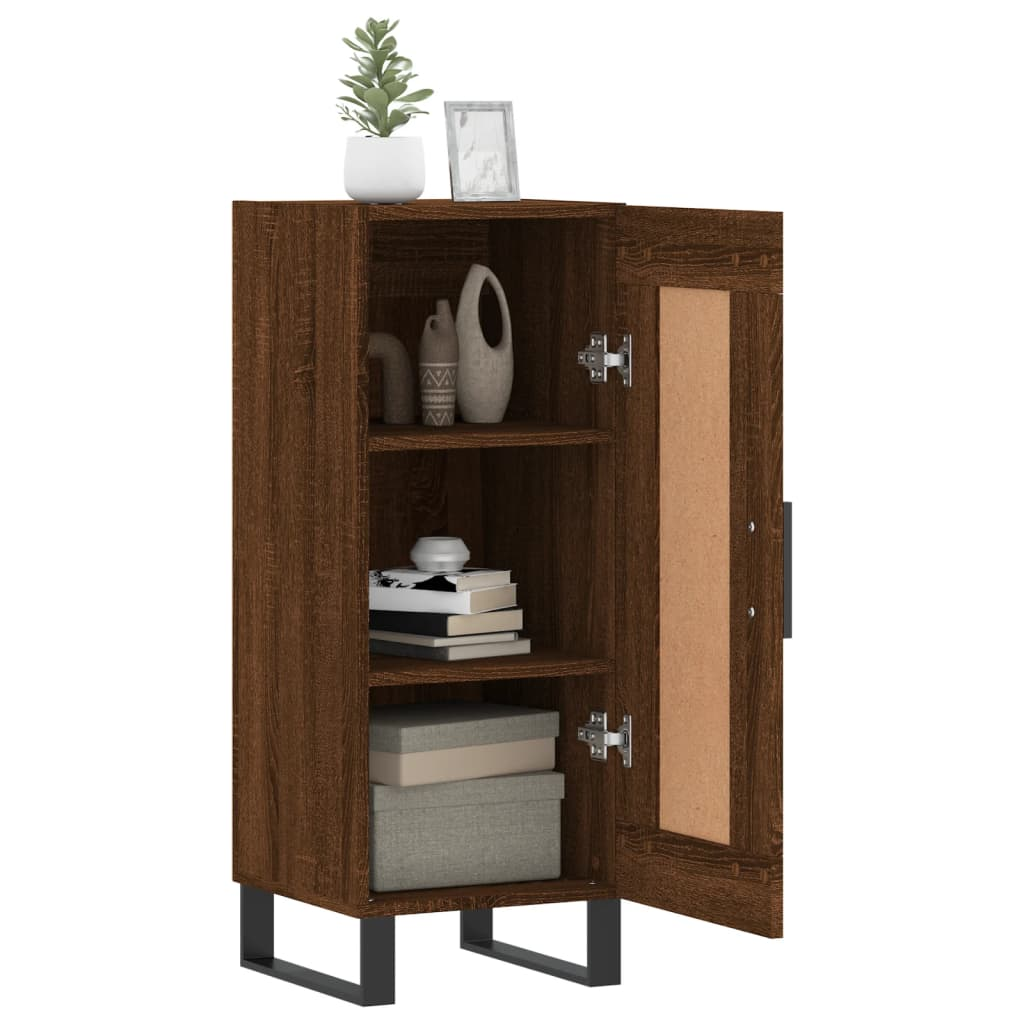 Brown Oak Sideboard Small - Sudd