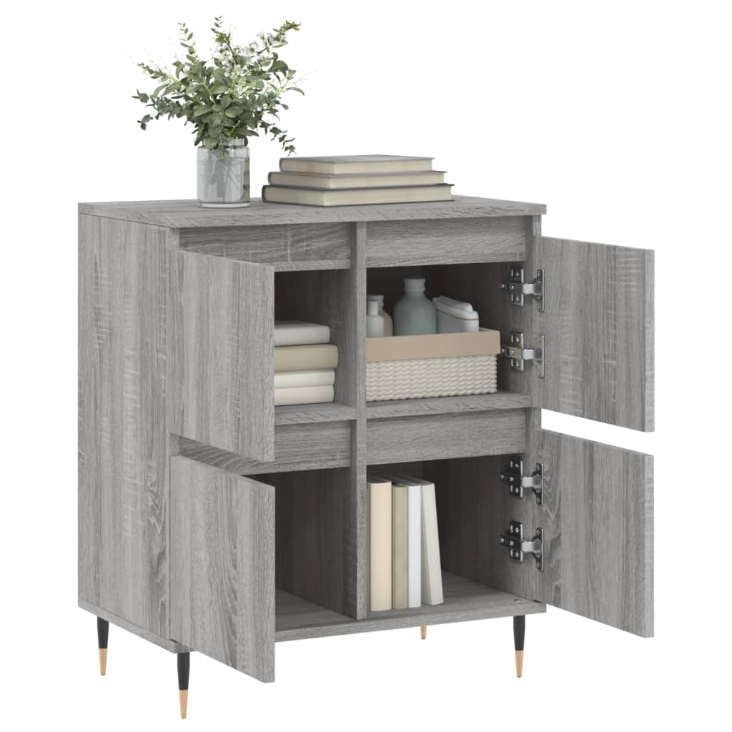 Grey Sonoma Sideboard - Sudd