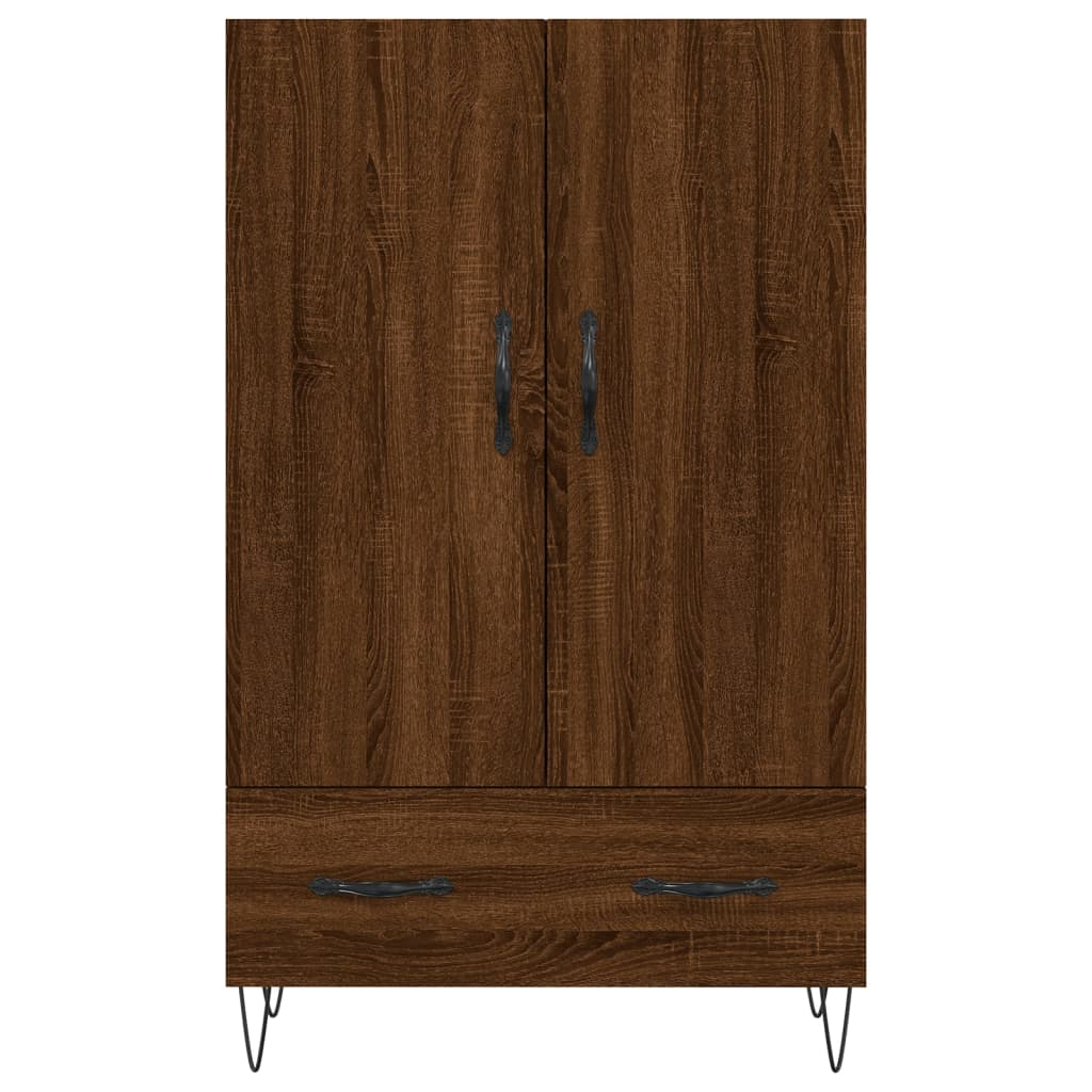 Brown Oak Highboard - Sudd