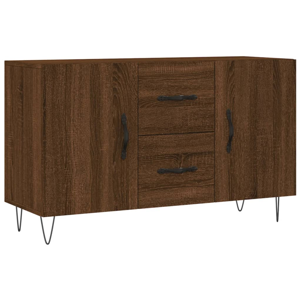 Brown Oak Sideboard - Sudd