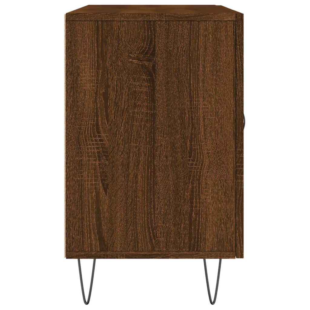 Brown Oak Sideboard - Sudd