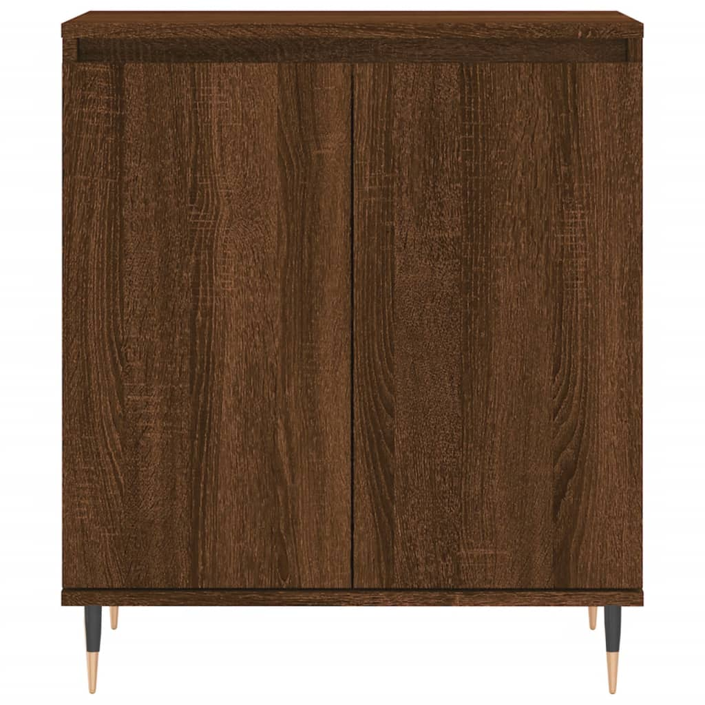 Brown Oak Sideboard Medium - Sudd