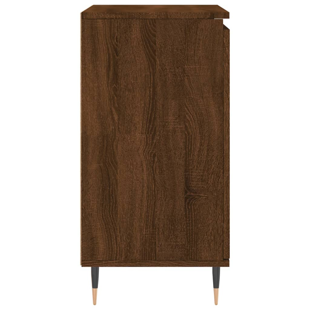 Brown Oak Sideboard Medium - Sudd