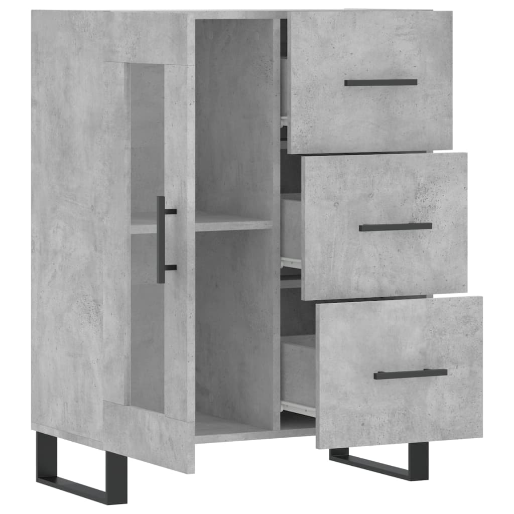 Concrete Grey Sideboard - Sudd