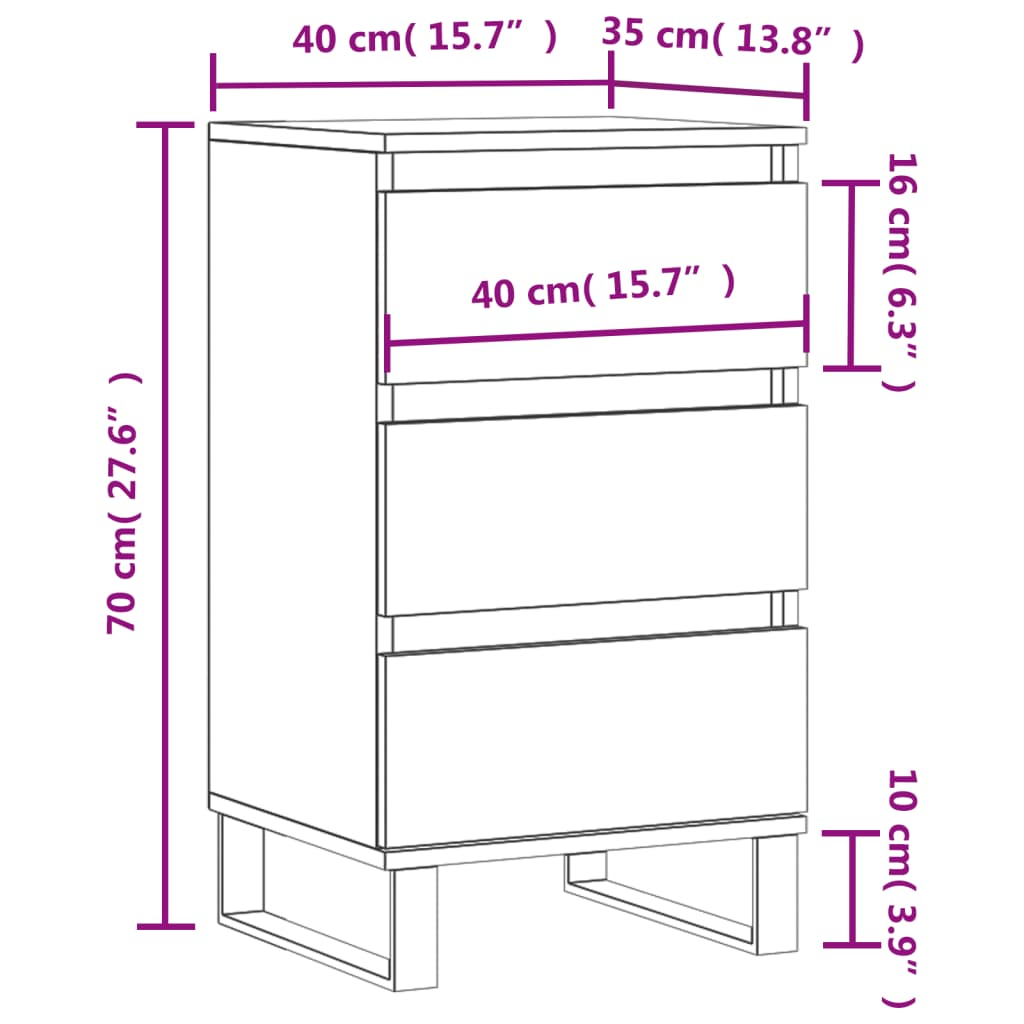 White Sideboard - Sudd