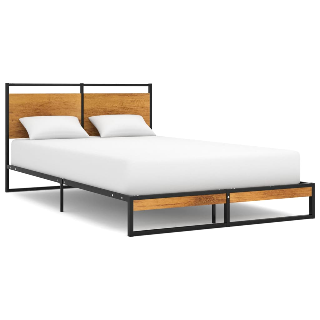 vidaXL Bed Frame Metal 120x200 cm - Sudd