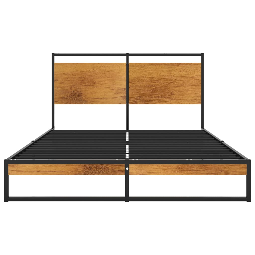 vidaXL Bed Frame Metal 120x200 cm - Sudd