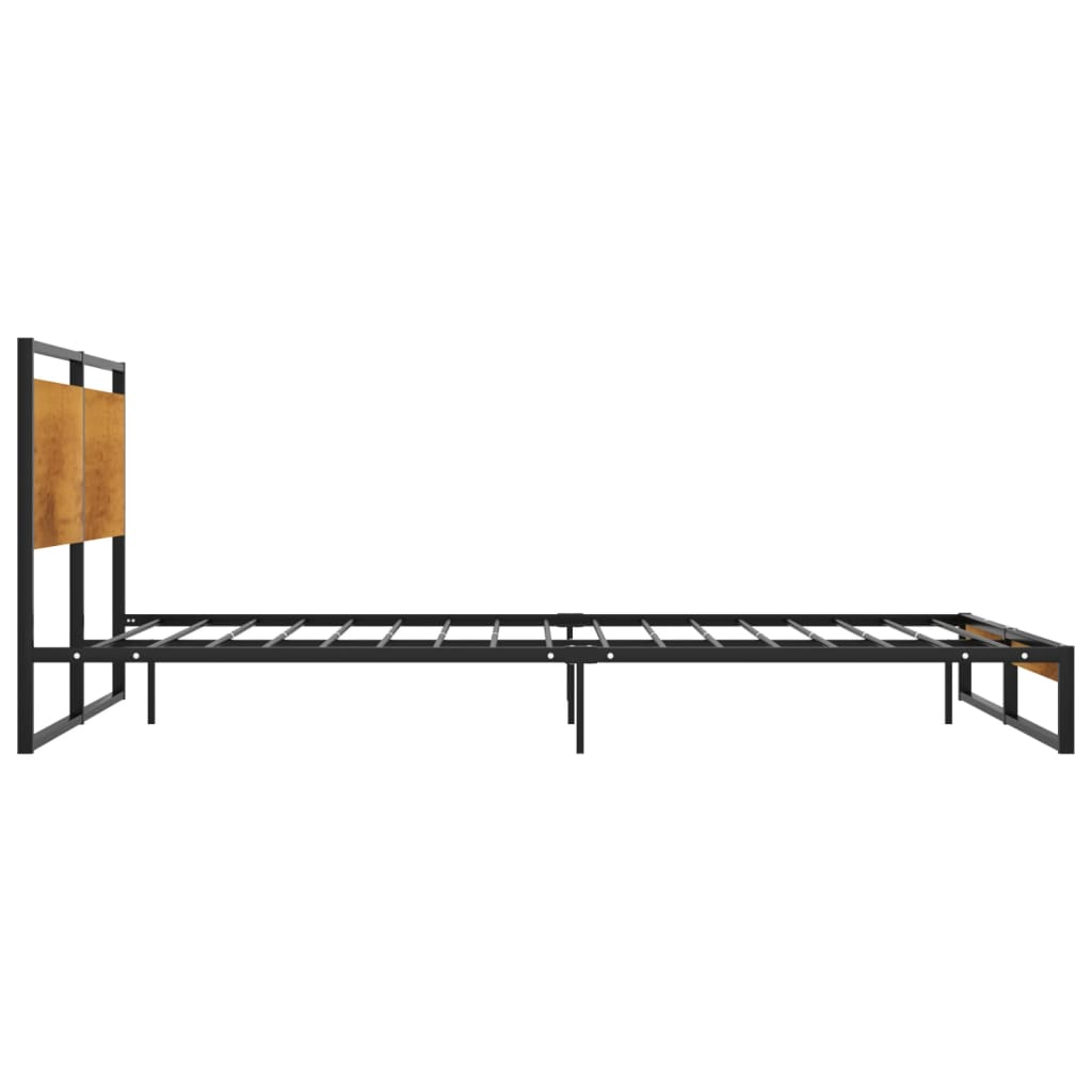 vidaXL Bed Frame Metal 120x200 cm - Sudd