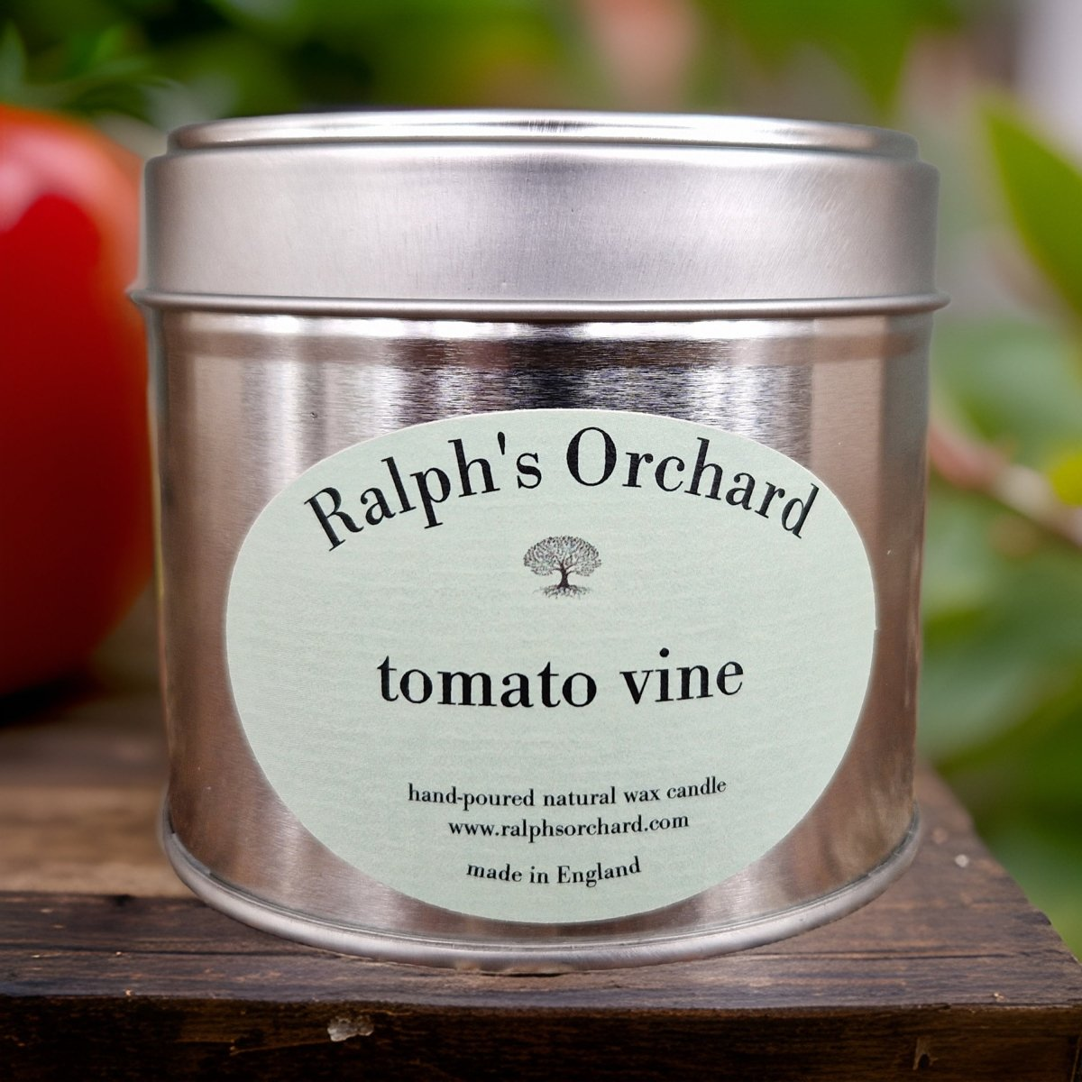 Tomato Leaf Scented Candle - Refreshing and Invigorating Fragrance - Sudd