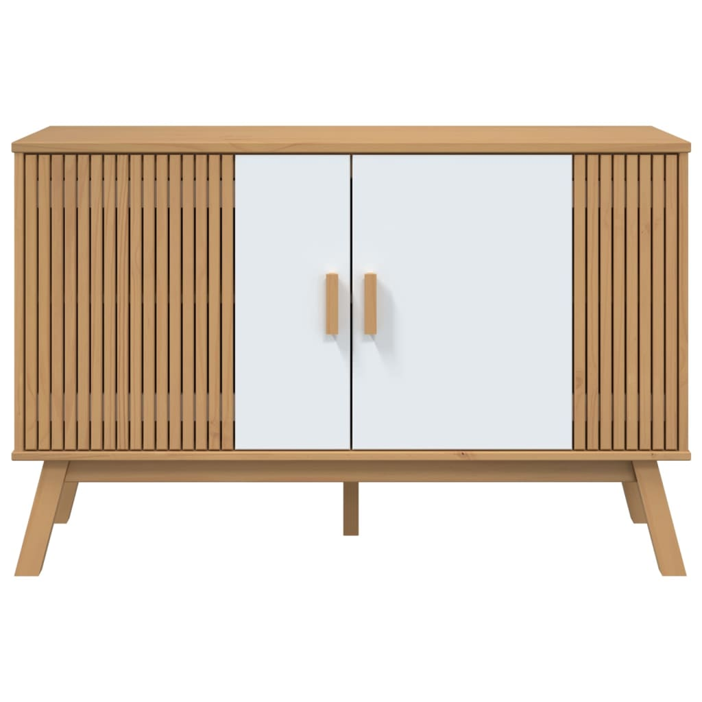 White and Brown Sideboard - Sudd