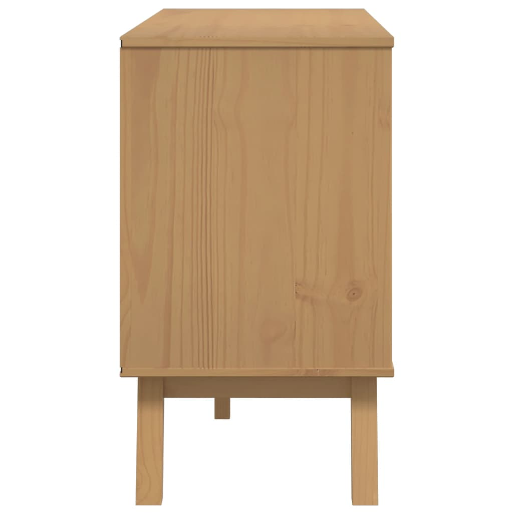 White and Brown Sideboard - Sudd