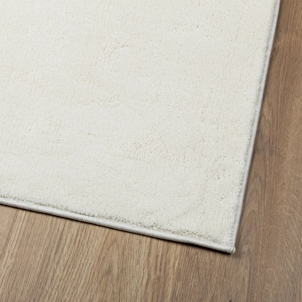 vidaXL Rug OVIEDO Short Pile Cream 120x170 cm - Soft, Durable, and Stylish - Sudd