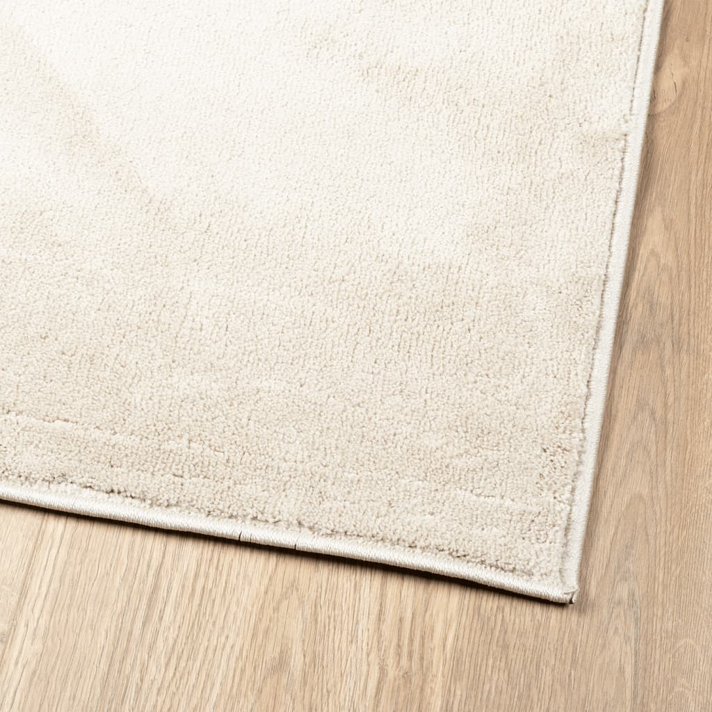 vidaXL Rug OVIEDO Short Pile Beige 300x400 cm - Soft, Durable, and Stylish - Sudd