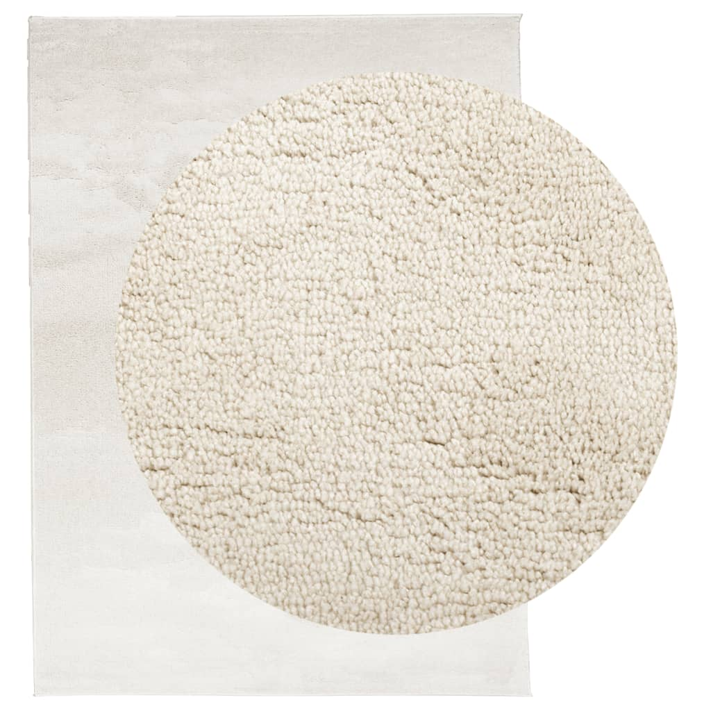 vidaXL Rug OVIEDO Short Pile Beige 240x340 cm - Soft, Durable, and Stylish Rug for Home Decor - Sudd