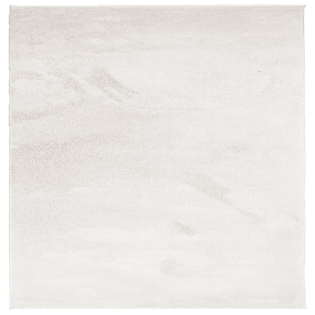 vidaXL Rug OVIEDO Short Pile Beige 120x120 cm - Soft, Durable, and Stylish - Sudd