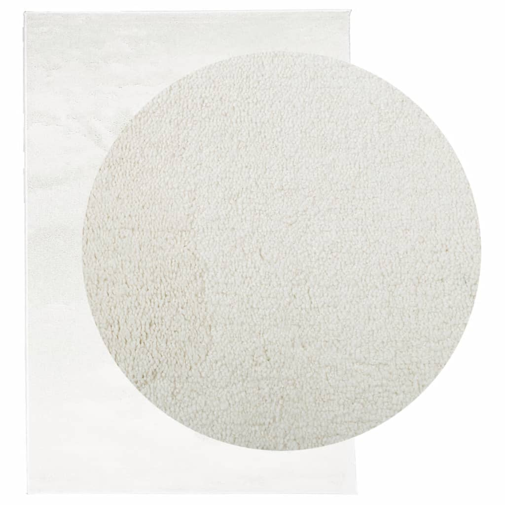 vidaXL Rug OVIEDO Short Pile Cream 300x400 cm - Soft, Durable, and Stylish - Sudd