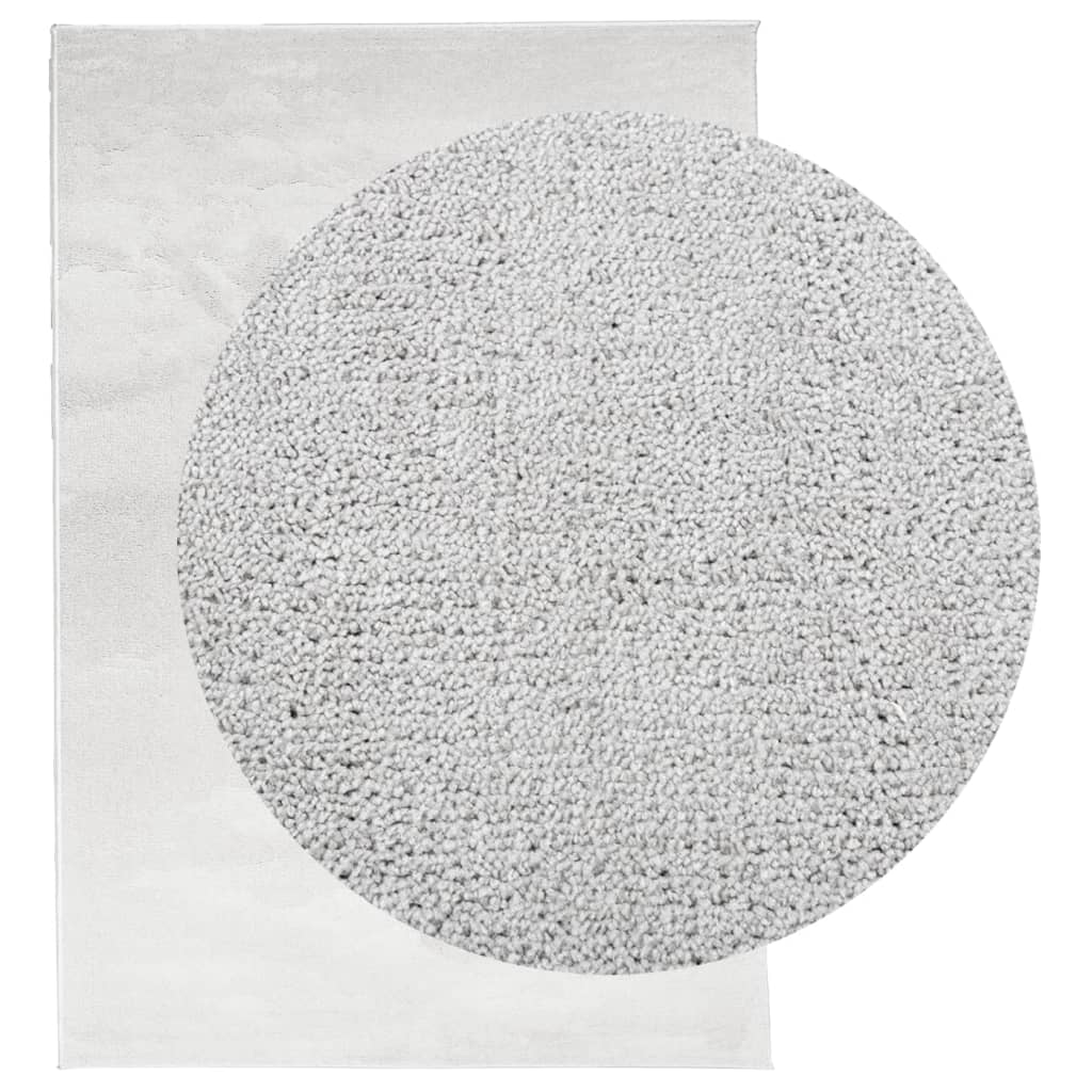 vidaXL Rug OVIEDO Short Pile Grey 300x400 cm - Soft and Stylish Area Rug for Home Decor - Sudd