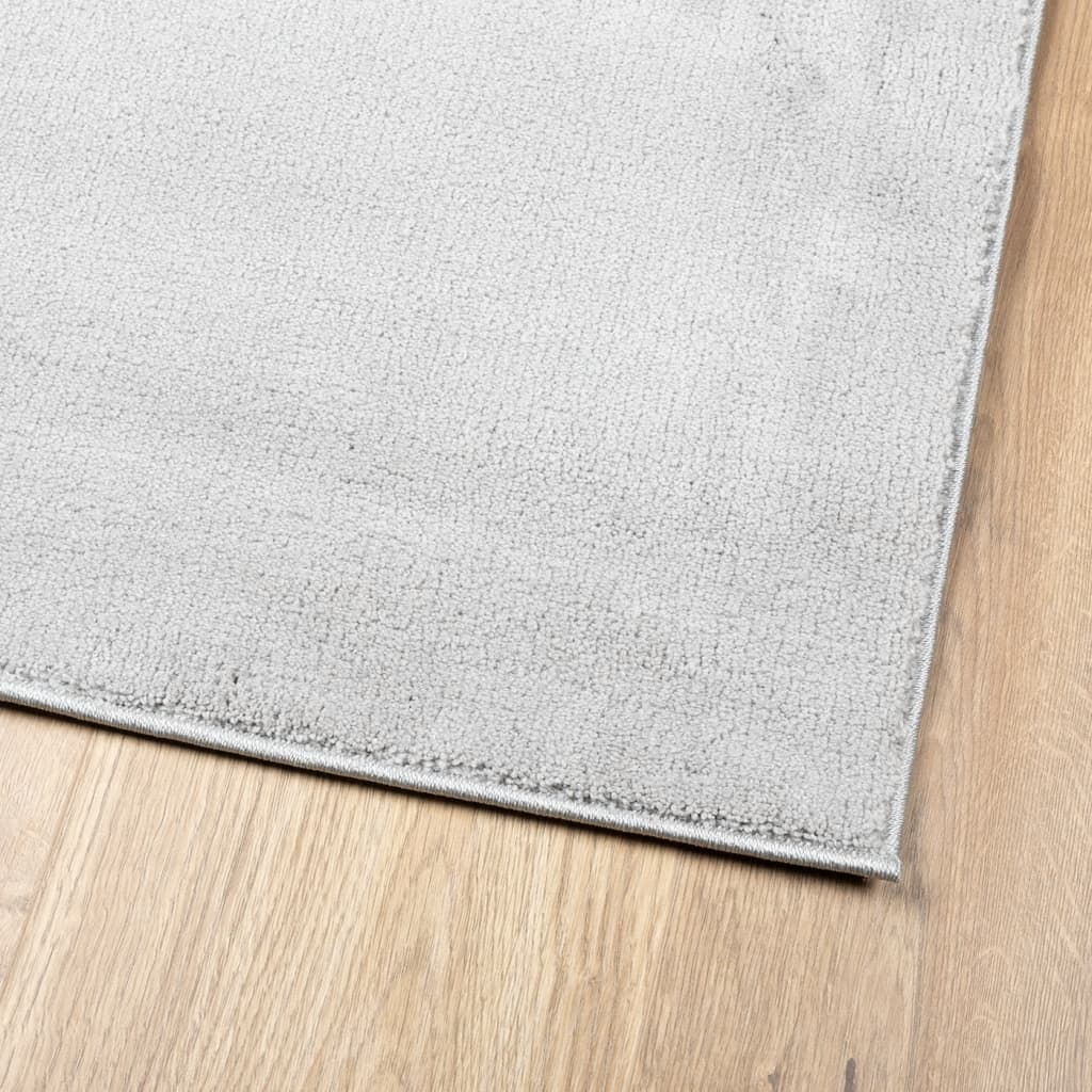 vidaXL Rug OVIEDO Short Pile Grey 300x400 cm - Soft and Stylish Area Rug for Home Decor - Sudd