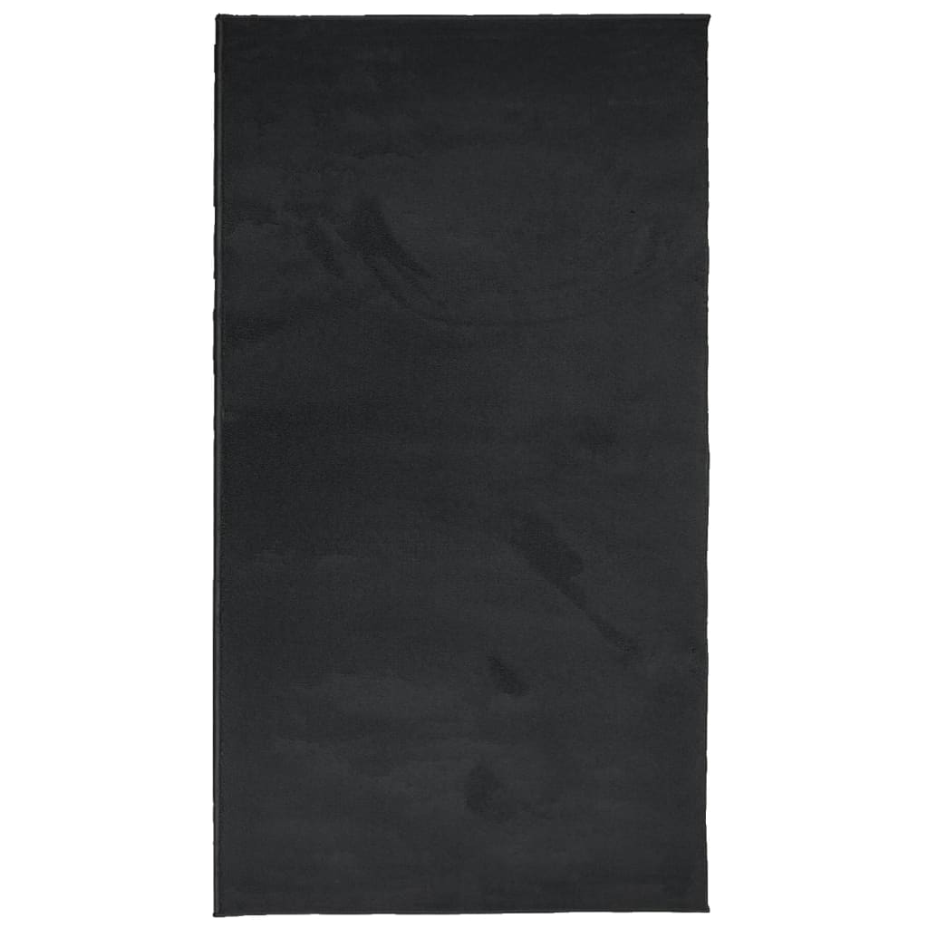 vidaXL Rug OVIEDO Short Pile Black 60x110 cm - Soft, Durable, and Stylish - Sudd